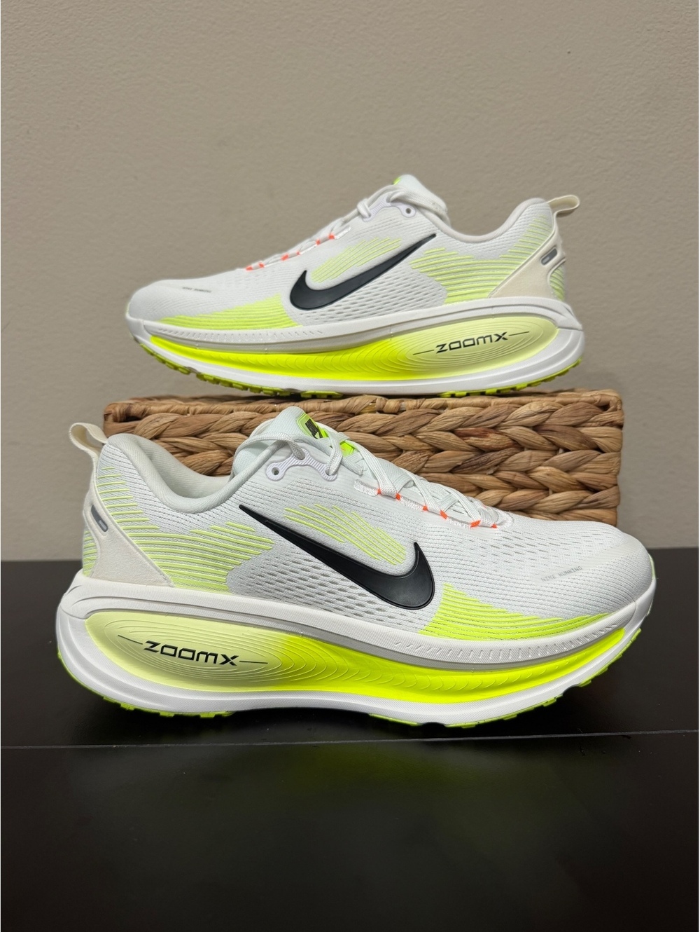 Size 8 - Nike Vomero 18 “White Volt”